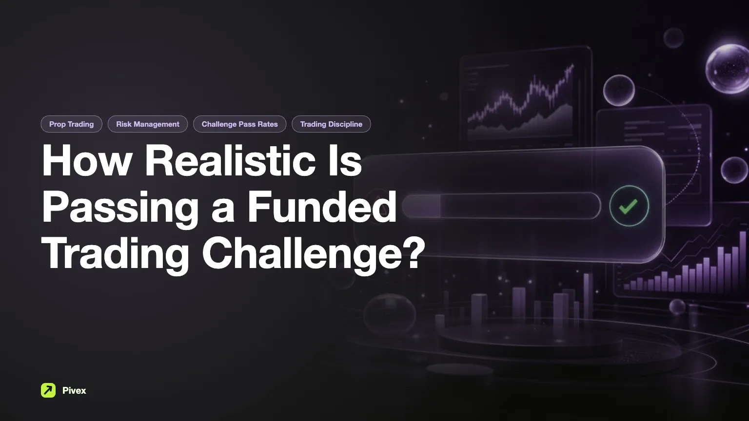 How Realistic is Passing a Funded Trading Challenge? — Pivex Guides